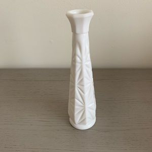 Vintage Milk glass vase